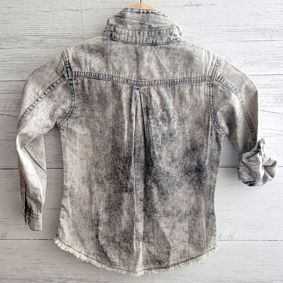Kids Silver Jeans button up - Picture 2 of 4